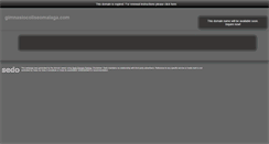 Desktop Screenshot of gimnasiocoliseomalaga.com