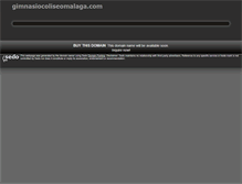 Tablet Screenshot of gimnasiocoliseomalaga.com